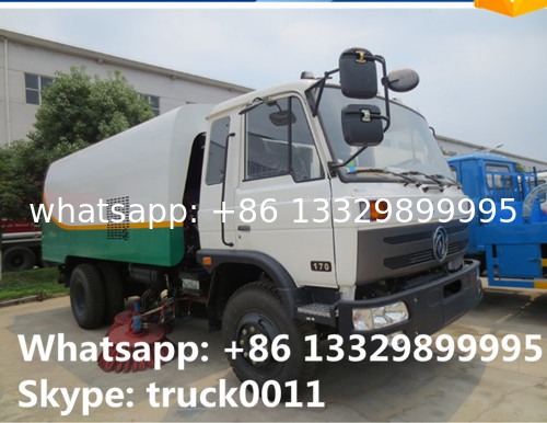dongfneg 4*2 RHD 170hp  high quality sweeper truck for sale, best price Dongfeng brand RHD 7tons diesel street sweeper