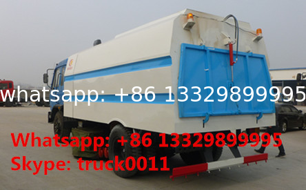 dongfeng 145 CUMMINS 170HP RHD/LHD vacuum sweeping truck for sale, best price dongfeng brand 8m3 sweeping suction truck