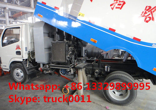 dongfeng 145  170HP RHD/LHD vacuum sweeping truck for sale, best price dongfeng brand 8m3 sweeping suction truck