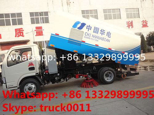 cheapest price forland RHD mini road sweeper truck for sale, factory direcr sale best price forland sweeping vehicle