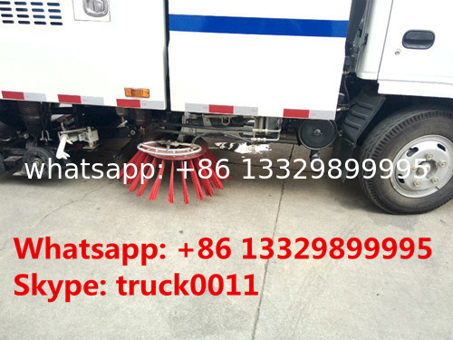 hot sale best price iSUZU Brand 4*2 190hp diese street sweeper cleaning truck, best price isuzu road sweeping and washer