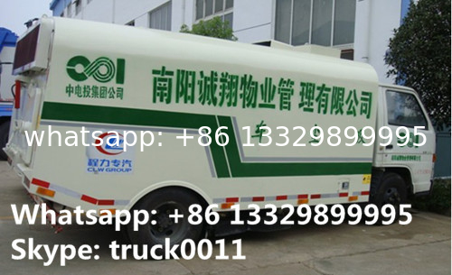 JMC brand 109hp diesel vacuum sweeper truck for sale, factory direct sale best price JMC 4*2 LHD sweeper suction truck