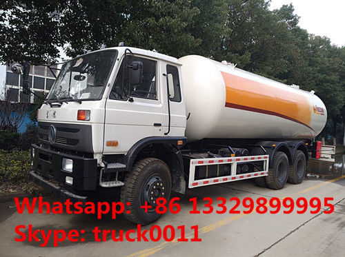 CLW Brand 10tons LPG mobile tanker truck for sale, high quality and best price 25m3 dongfeng LPG gas bobtail truck