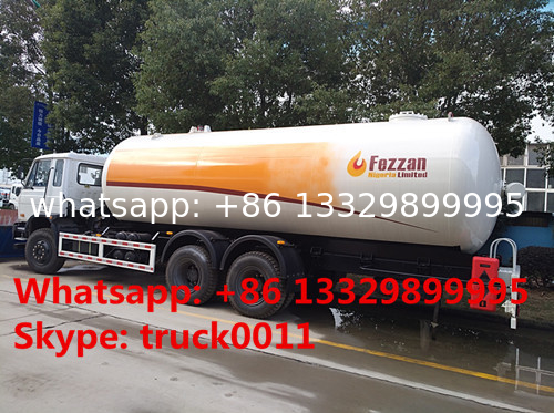 CLW Brand 10tons LPG mobile tanker truck for sale, high quality and best price 25m3 dongfeng brand LPG gas bobtail truck