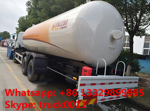 CLW Brand 10tons LPG mobile tanker truck for sale, high quality and best price 25m3 dongfeng LPG gas bobtail truck