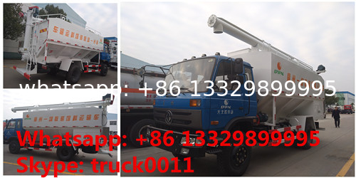 best seller dongfeng 10-12tons livestock and poultry animal feed delivery truck for sale, bulk feed truck for sale