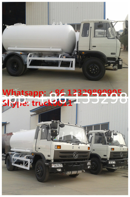 LAOS Market 8CBM 10CBM 12CBM 15CBM LPG bobtail truck for sale, CLW brand 8,000L-15,000L LPG gas refilling truck for sale