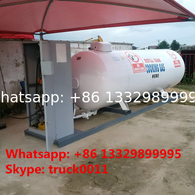 2021s best seller 10tons lpg gas storage tank with filling machine for gas cylinders, 10T skid lpg gas filling plant