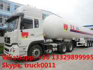 Best price CLW Brand 24.5tons bulk lpg gas road transported tank for sale,hot sale ASME standard 58.5m3 lpg gas trailer