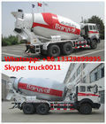 North Benz 340hp 10m3 concrete mixer truck for sale, high quality and best price Beiben 10m3 truck mounted mixer drum