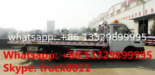 2020s IVECO 4*2 LHD 3tons wrecker tow truck for sale, factory sale best price IVECO brand diesel  flatbed towing truck