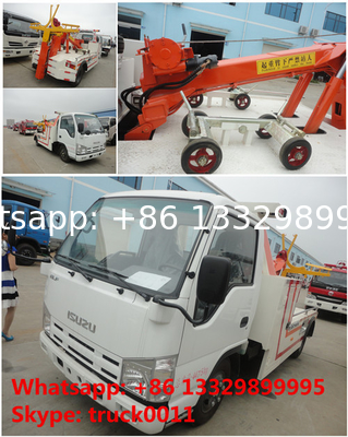 new iSUZU 3tons road wrecker tow truck for sale, best price high quality ISUZU brand breakdown vehicle for sale