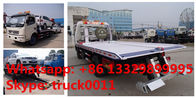 CLW5080TQZ4 dongfeng 120hp 3tons road wrecker truck for sale, factory sale best price dongfeng flatbed towing vehicle