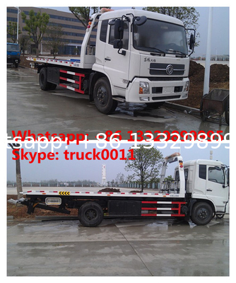 dongfeng Car Carrier for Recovery Vehicle 10 Tons Road Wreckers Truck,best price dongfeng wrecker tow truck for sale