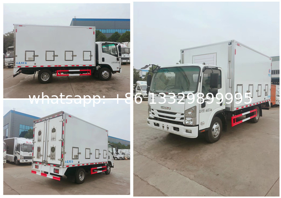 Day-old Baby Chick Transported Truck with Ventilation System ISUZU brand new babychicks transported vehicle for sale