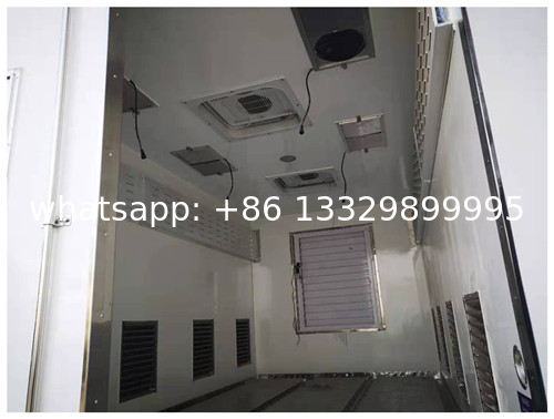 Day-old Baby Chick Transported Truck with Ventilation System ISUZU brand new babychicks transported vehicle for sale