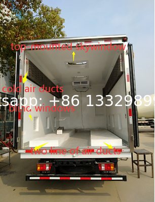 White Day-Old Chick Transported Truck Factory Direct Sale Price Customized dongfeng animal baby birds van vehicle