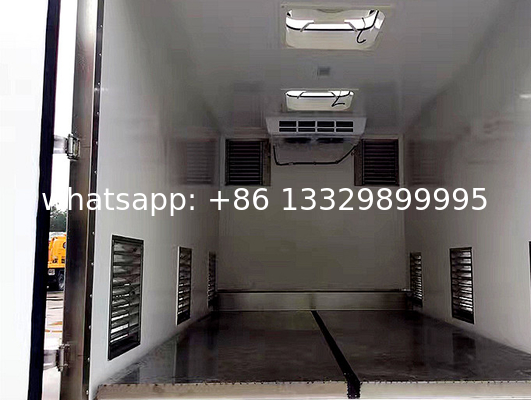White Day-Old Chick Transported Truck Factory Direct Sale Price Customized dongfeng animal baby birds van vehicle
