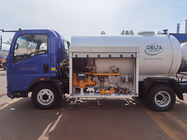 FOTON Domestic Gas Refilling Tanker Truck with Optional Flowmeter and Ticket Printer Different Color Upon Request