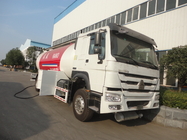 3000L-28000L English Lpg Gas Truck with Filling Nozzle Dispenser mobile lpg gas bobtail truck