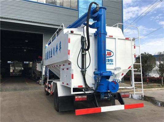 18cbm-24cbm Hydraulic/Electric System Discharging Bulk Feed Transported Truck  Euro 3/5/6 Engine Optional