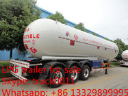 China best price and high quality lpg gas tank semitrailer for sale, high quality and best price CLW propane gas trailer