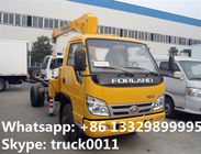 hot sale Forland 4*2 LHD 2tons telescopic boom mounted on truck, best price FORLAND 2,000kgs cargo truck with crane