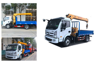 good price 5Tons Truck Mounted Crane dump truck with crane boom dongfeng yuejin crane boom lorry vehicle