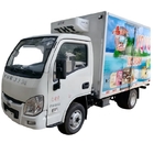 Factory Direct Sale Price LED Lighting Refrigerated Van Truck with FRP and 80mm PU Slices