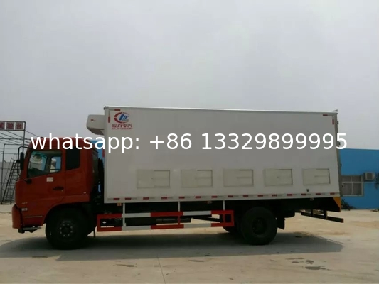 Day-old Baby Chick Transported Truck in Different Colors Upon Request dongfeng poultry chick van vehicle for sale