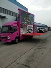 Outdoor Full Color LED Advertising Truck 1 Unit MOQ 1 Year Warranty Different Sizes