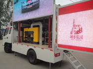 Digital Advertising Truck 0.5-10T Different Color Upon Request outdoor mobile waterproof and shakeproof LED van car