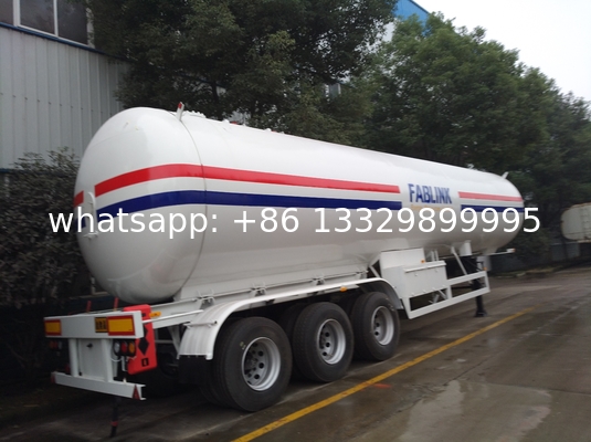 20T-30T Mobile LPG Gas Storage Tanker with JOKE Outriggers Customized Company Logo