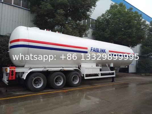 20T-30T Mobile LPG Gas Storage Tanker with JOKE Outriggers Customized Company Logo