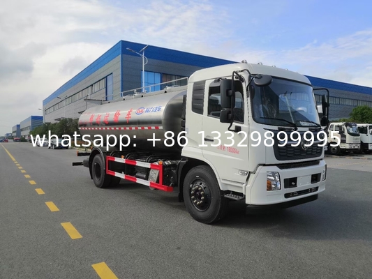 Factory Direct Sale Price 10000Liters Edible Oil Tanker Truck foodgrade stainless steel tanker truck for fresh milk beer