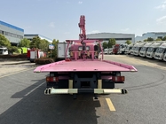 Skid-proof One Towing Two Flatbed Wrecker Towing Truck with Italy Imported Special Balance Valve