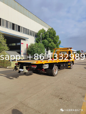 Italy Imported Special Balance Valve Flatbed Wrecker Towing Truck with Even Bigger Loading Capacity and 6*4 8*4 LHD Driv