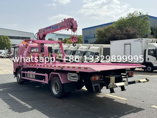 Italy Imported Special Balance Valve Flatbed Wrecker Towing Truck with Even Bigger Loading Capacity and 6*4 8*4 LHD Driv