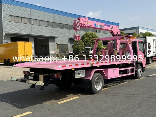 Italy Imported Special Balance Valve Flatbed Wrecker Towing Truck with Even Bigger Loading Capacity and 6*4 8*4 LHD Driv