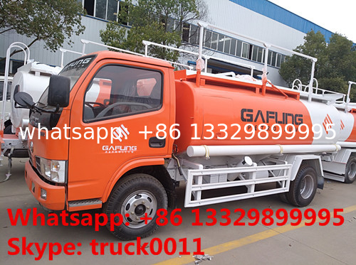 hot sale! 2020s dongfeng 4*2 RHD 5M3 fuel dispensing truck, factory sale best price dongfeng 5m3 oil refueler truck