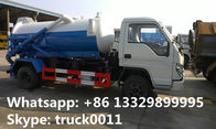 JMC high quality and competitive price 3 cubic meters sewage suction truck for sale, China best price 3m3 vacuum truck