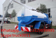 hot sale best price dongfeng140 long head sewage suction truck, dongfeng 4*2 5cbm vacuum sludge tank truck for sale