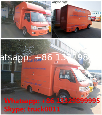 2020s new forland 4*2 RHD 39KW diesel mobile kitchen vending truck for sale, forland mobile food minivan for sale