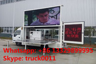HOT SALE JAC 4*2 LHD mobile digital billboard LED advertising vehicle,JAC brand mobile outdoor LED screen truck