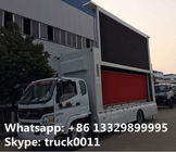 FOTON AUMARK 4*2 LHD/RHD mobile digital billboard LED advertising vehicle for sale, mobile outdoor LED advertising truck