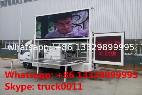Forland RHD mobile LED fullcolor outdoor advertising vehicle for sale, Forland 4*2 RHD mobile P6/P8 LED billboard truck
