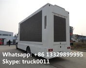 FOTON AUMARK 4*2 RHD mobile digital billboard LED advertising vehicle for sale, bigger mobile LED truck with stage