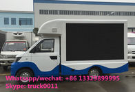 Karry brand mini mobile LED digital advertising truck for sale, HOT SALE! best price 4*2 LHD mini P6/P8 LED truck