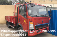 cheap price top quality howo light drop side lorry trucks 5 ton, facotory direct sale SINO TRUK HOWO brand lorry truck