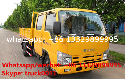 Factory direct sale ISUZU LHD twin cab 98hp diesel mini cargo truck, Japanese brand leading isuzu Brand pickups